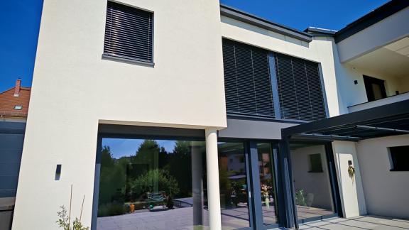 Neubau Wohnhaus Gera Seitenansicht 