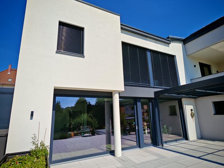 Neubau Wohnhaus Gera Seitenansicht 