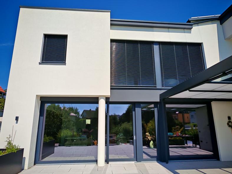 Neubau Wohnhaus Gera Frontansicht